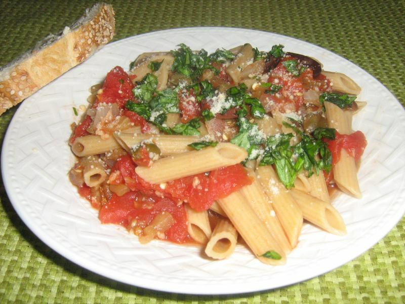 Pasta with Caponata Sauce