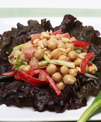 Chickpea salad